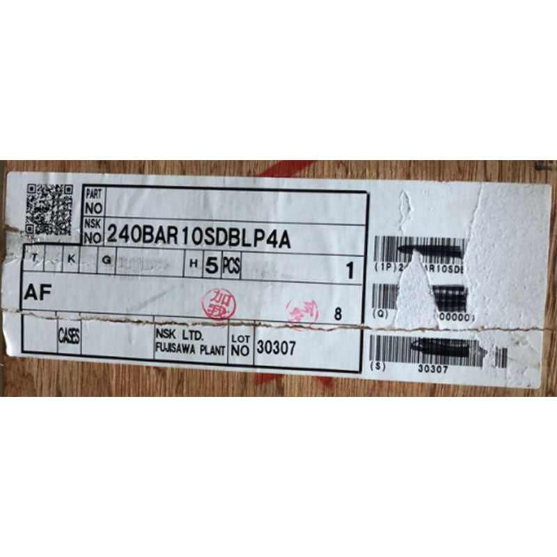 NSK Angular Contact Ball Bearing 240BAR10SDBLP4A Secondary image