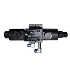 Modular valve assembly for chuck operations, model Valve assy 005 (Chuck), top view
