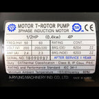 Aryung Motor T-ROTOR Pump AMTP400-212LNVT 