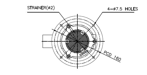 Aryung ACHK 2 dimension drawing