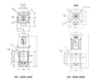 Aryung ACP-HF dimension drawing