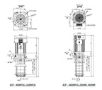Aryung ACP-MF(S) dimension drawing