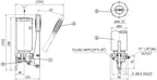 Aryung AHGP-700 dimension drawing
