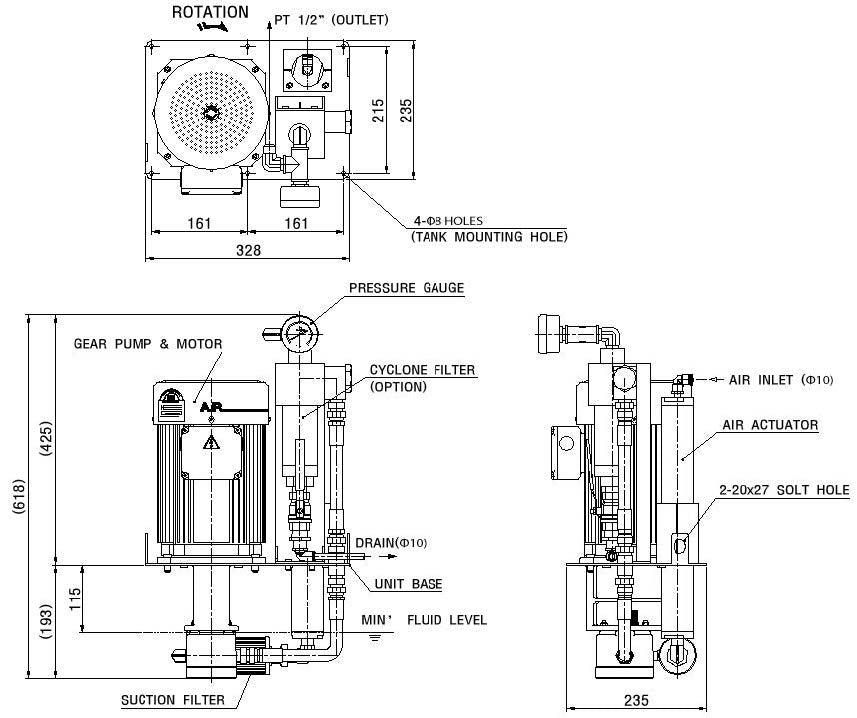 Aryung AHGU drawing