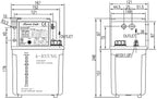Aryung AMGP-013/015 dimension drawing