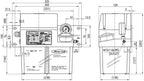 Aryung AMGP-200NS-T03 dimension drawing