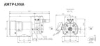 Aryung AMTP-LNVA dimension drawing