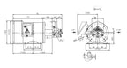 Aryung AMTP-MSVB/MTVB dimension drawing