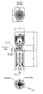 Aryung ASPK 2 dimension drawing