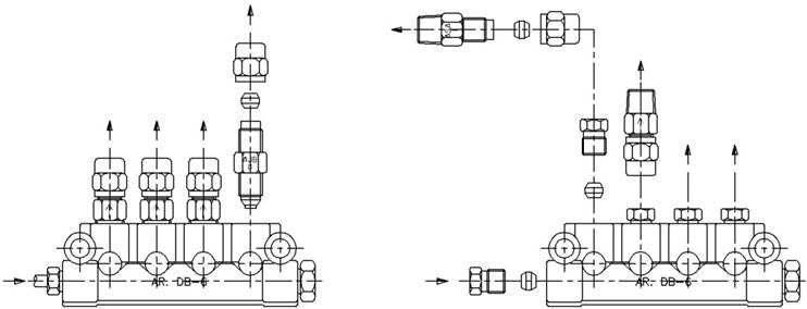 Aryung DB distributor installation example