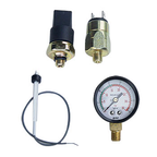 Aryung lubrication float switch and pressure gauge