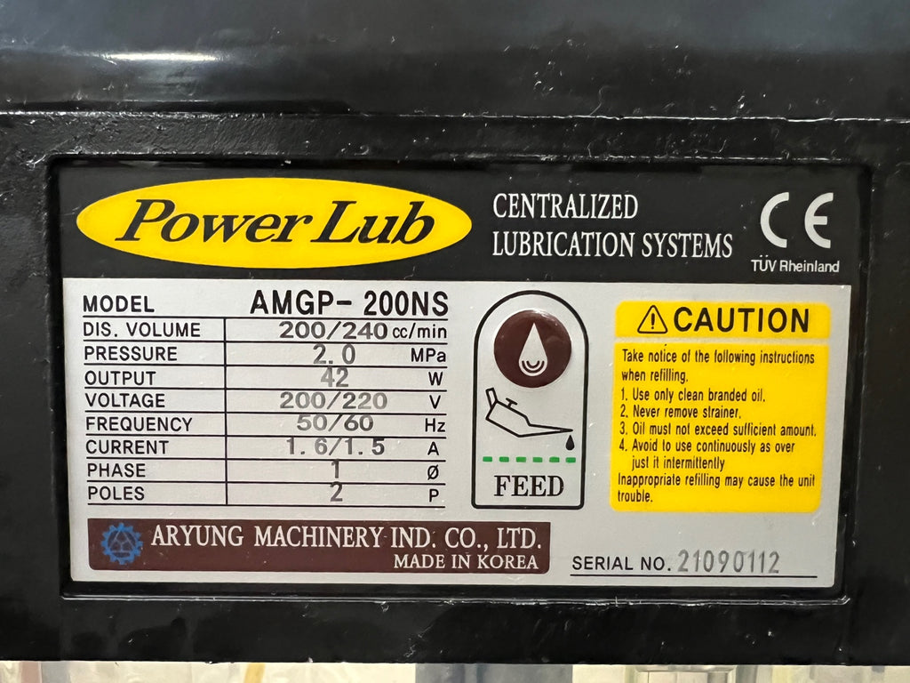 Aryung Lubrication Pump AMGP-200NS-T06, view 2