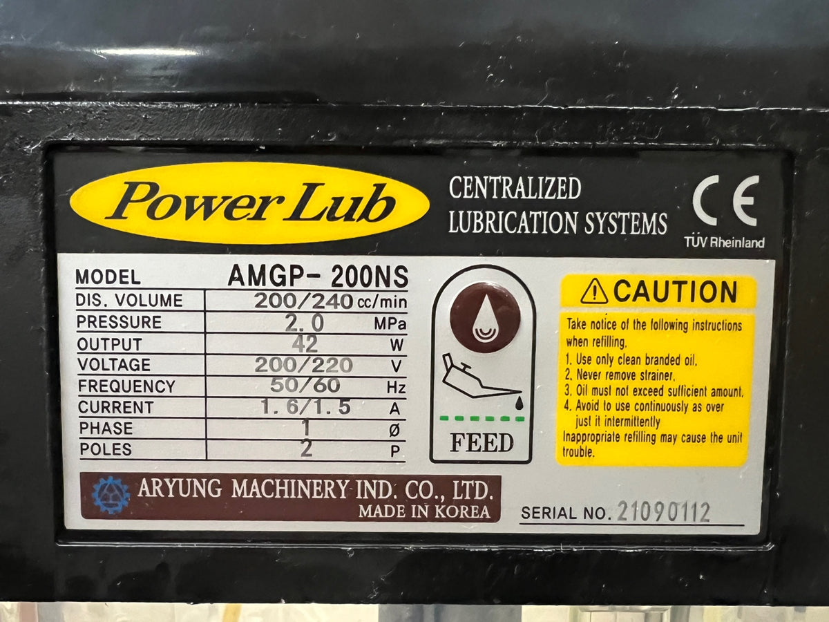 Aryung Lubrication Pump AMGP-200NS-T06, view 2