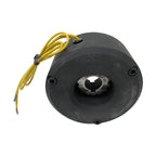 Side view of Brake IKB-08-15-D showing yellow wires for connection