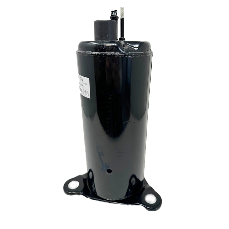 Side view of Kwangrim compressor CL1502009 showing the mounting base.