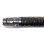Detailed view of the end of Drawbar Assembly M50041703 wrapped in plastic.