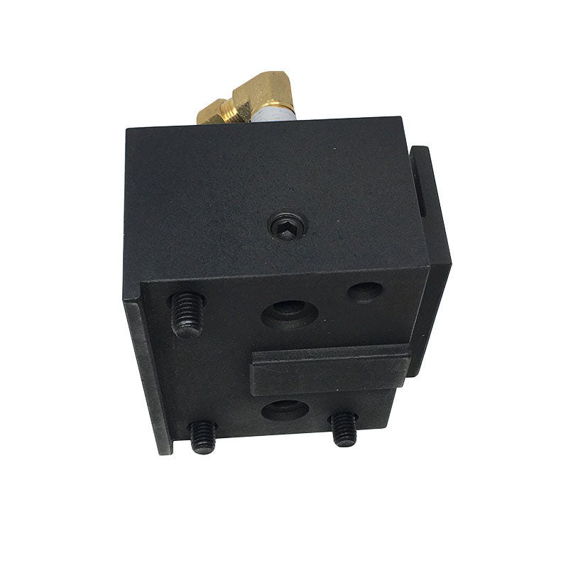 Rear view of the Facing Tool Holder N27381513A with visible mounting points for DMC and FFGDMC CNC machines.