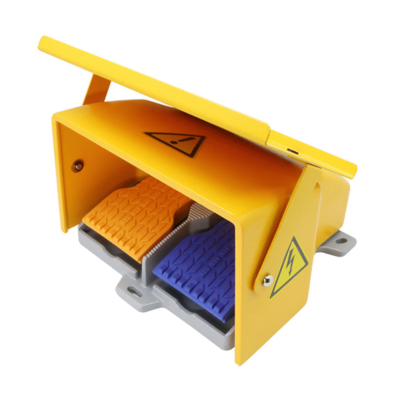 Kacon Foot Switch HRF-HD5NS for CNC and MCT Machine series. Features aluminum die-casting, suitable for medical and household applications. Main image