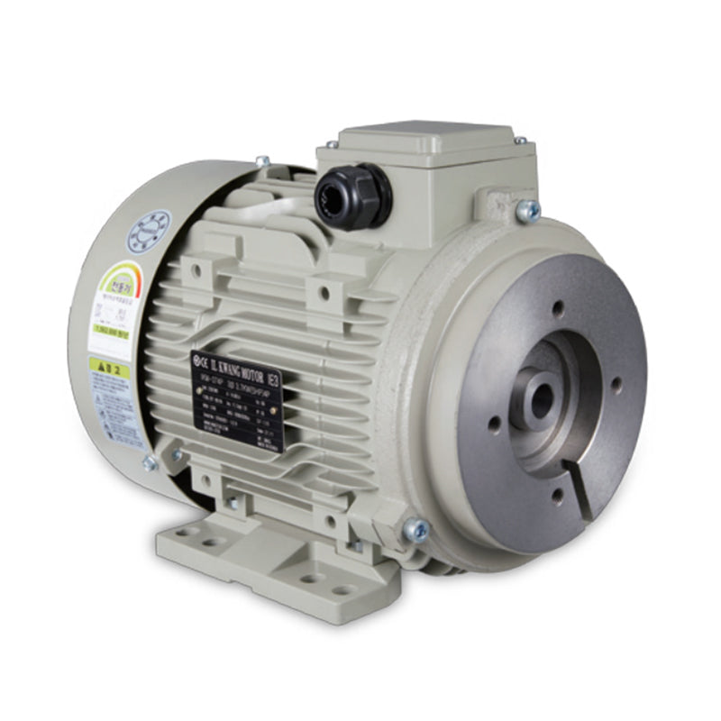 IK ELECTRIC IEC 80 Frame Aluminum Metric Hydraulic Motor, B34 Horizontal, 3-Phase, 1hp, 60 Hz, 220V, 1800 RPM,  TEFC Main image