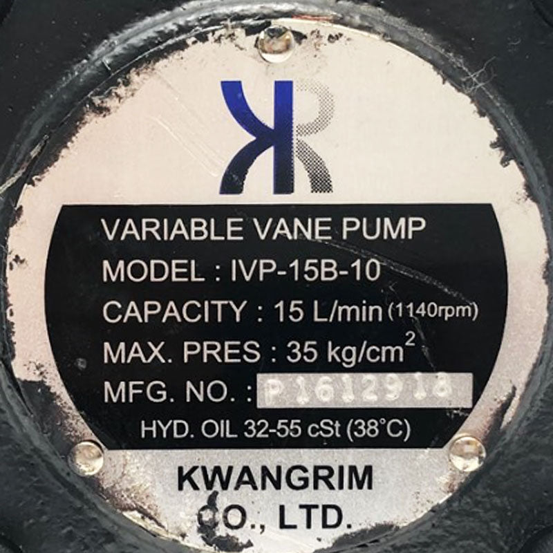 Hydraulic Motor 0.75kW Vane Pump IVP-15B-10