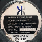 Hydraulic Motor 0.75kW Vane Pump IVP-15B-10