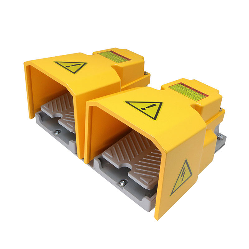 Kacon Foot Switch HRF-HD202P for CNC and MCT Machine series. Features aluminum die-casting, suitable for medical and household applications. Main image