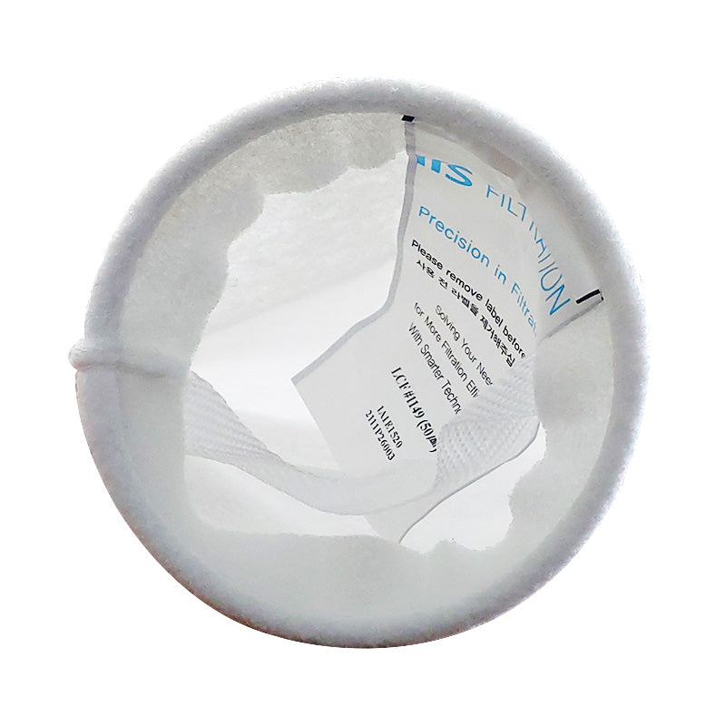Top view of Kemtech Bag Filter PF 15-30SF LCF 50 Micron with filtration label Main image