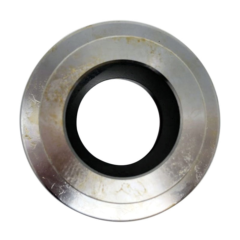 Motor Pulley D11536105A0, bottom view showing inner hole and threading