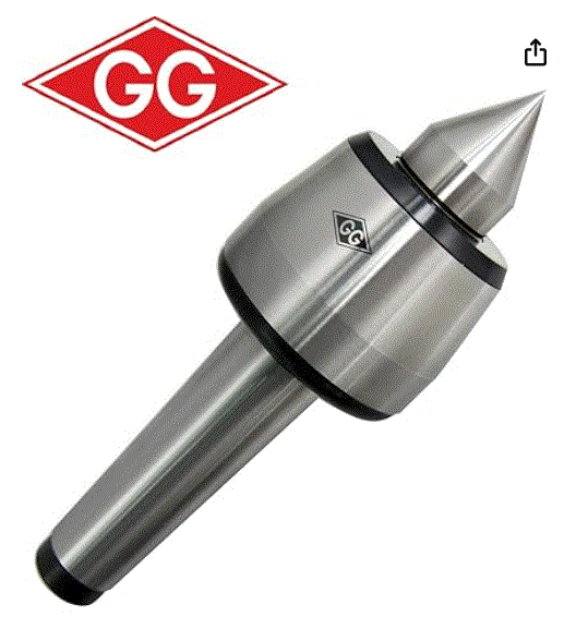 MT4 CNC High Speed Live Center ; Standard 60? Type (4BN011004)-With Logo Main image