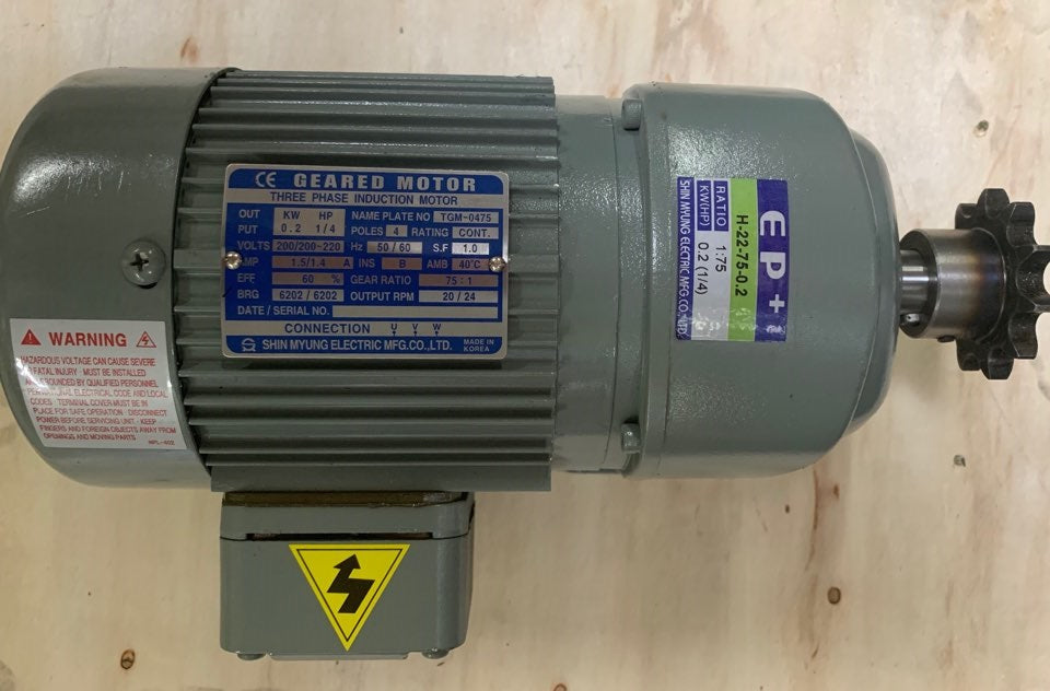 Geared Motor TGM-0475 for Chip Conveyors Secondary image