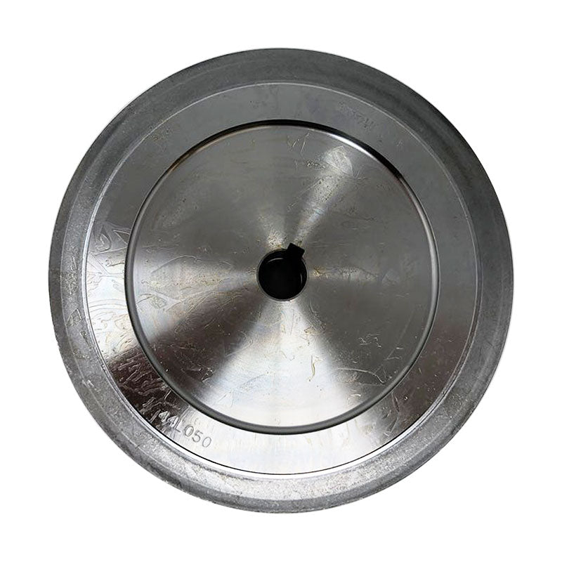 Timing Pulley 44L050, bottom view showing inner hole and threading