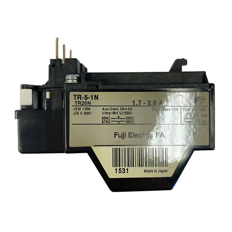 Fuji Thermal Overload Relays TR-5-1N 17-26A Secondary image