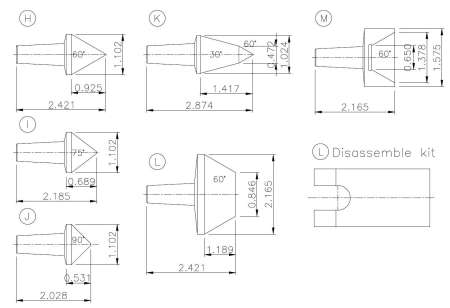 4BNI MT4 CNC Interchangeable Points Live Center ( 051004)
