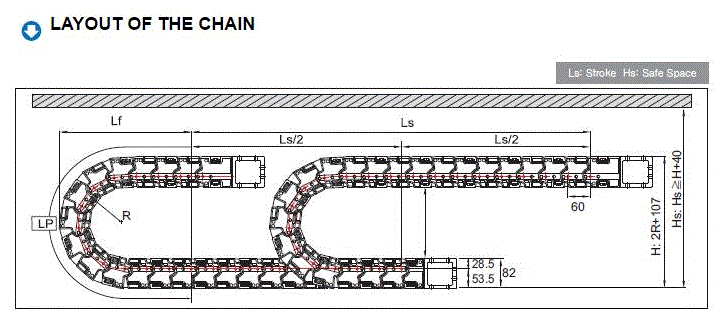 CP System Sabin Chain NSB 060E.200.R135F-1380L
