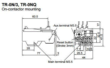 Fuji Thermal Overload Relays TR-0N0.95-1.45A