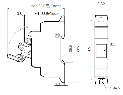 Kacon Fuse Holder KF-Z32K