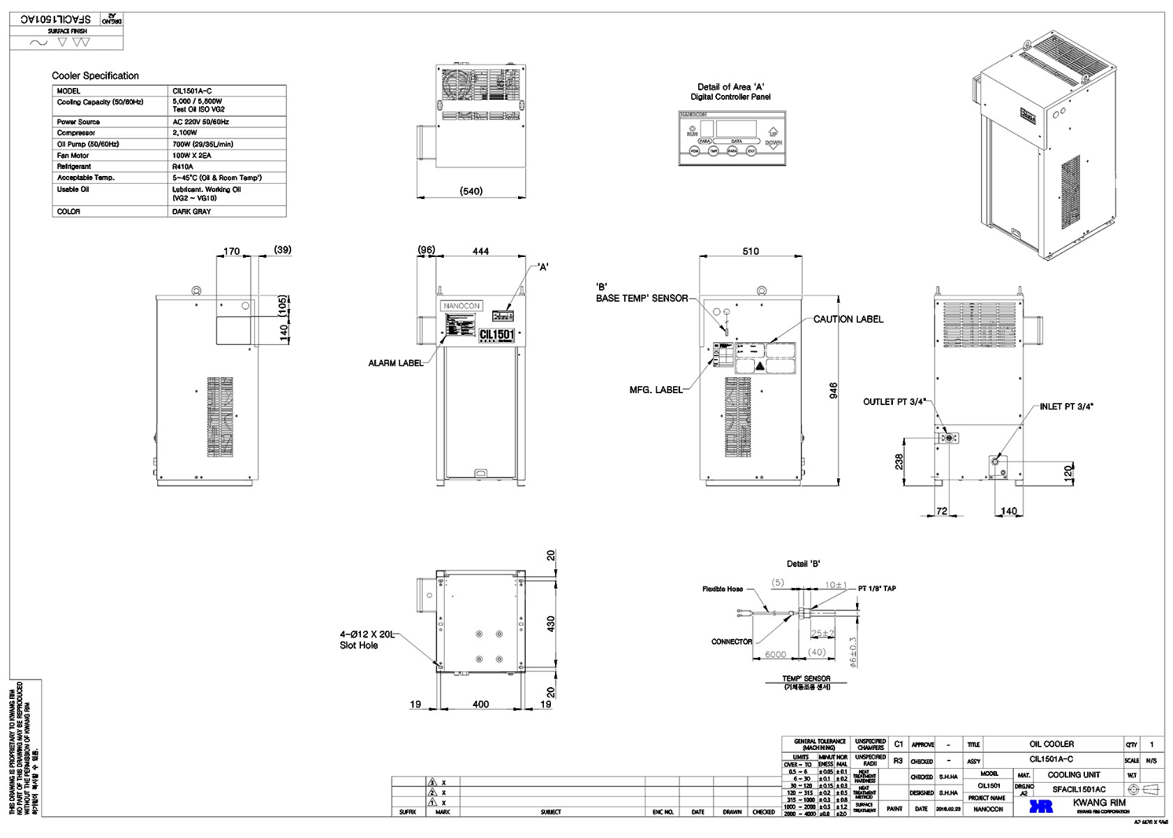 SFACIL1501AC_OIL COOLER